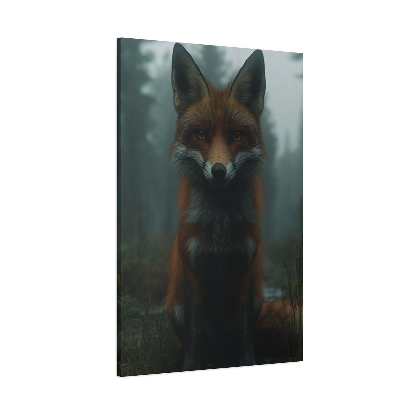 Fox in Forest Wall Art & Canvas Prints