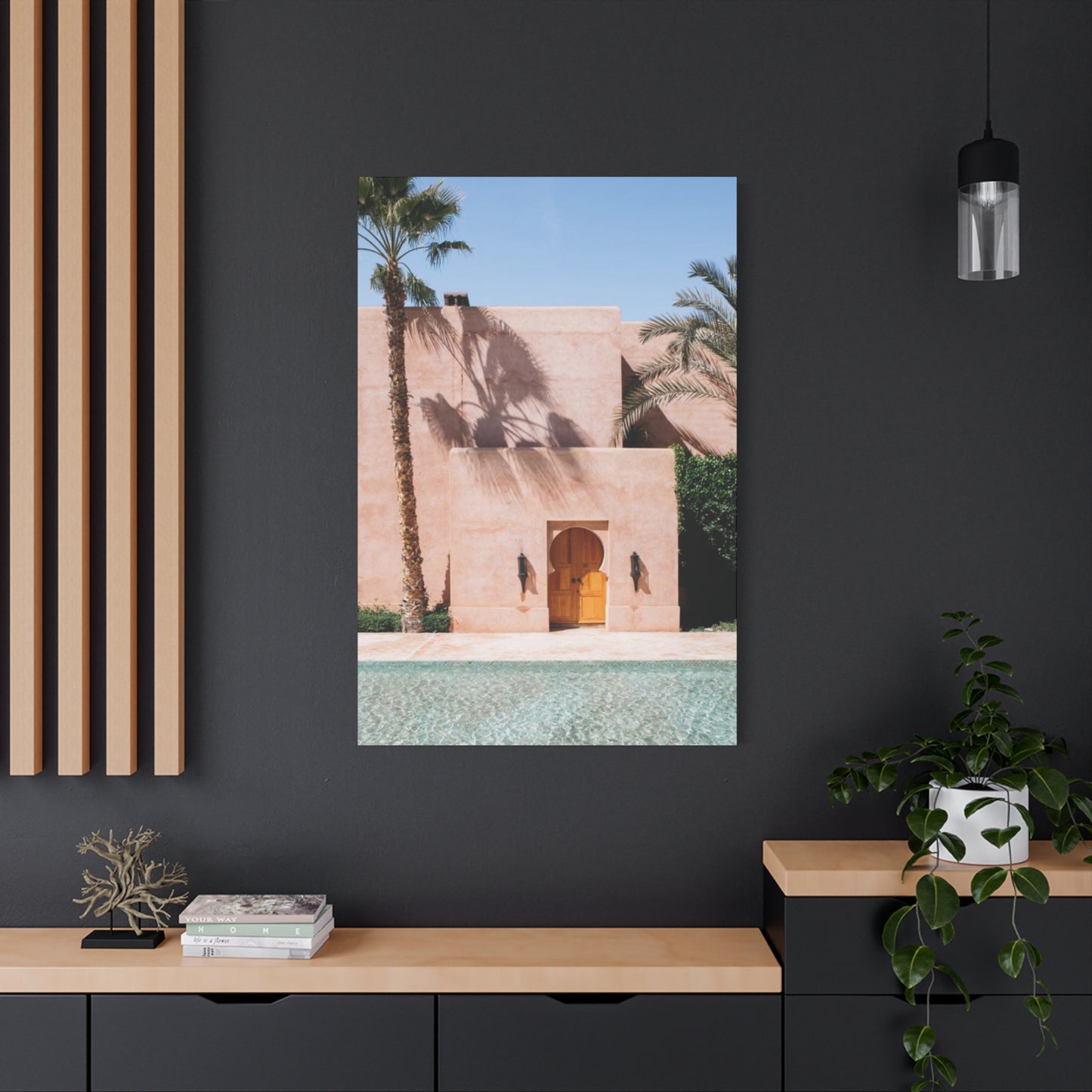 Sunshine On Architecture Of Moroccan Wall Art & Canvas Prints