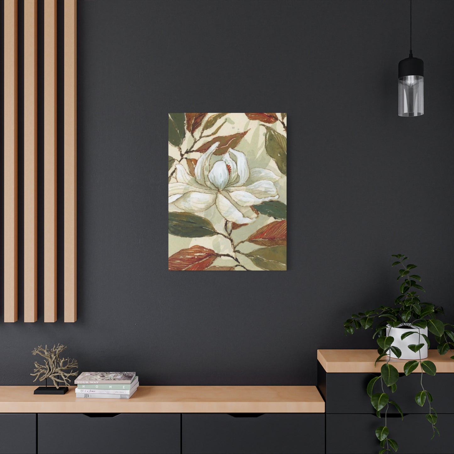 White Magnolia Flower Wall Art & Canvas Prints