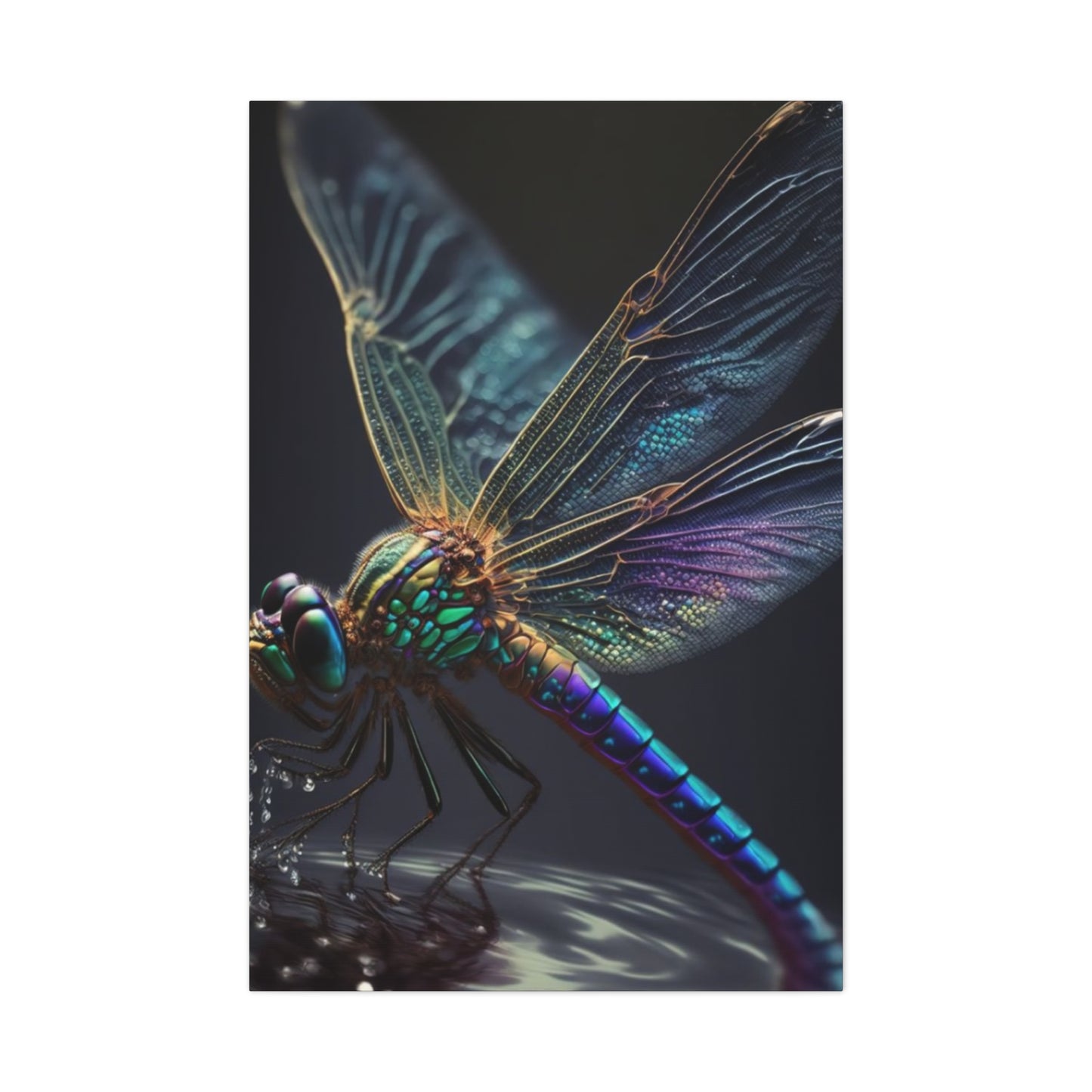 Dragonfly Closeup Wall Art & Canvas Prints