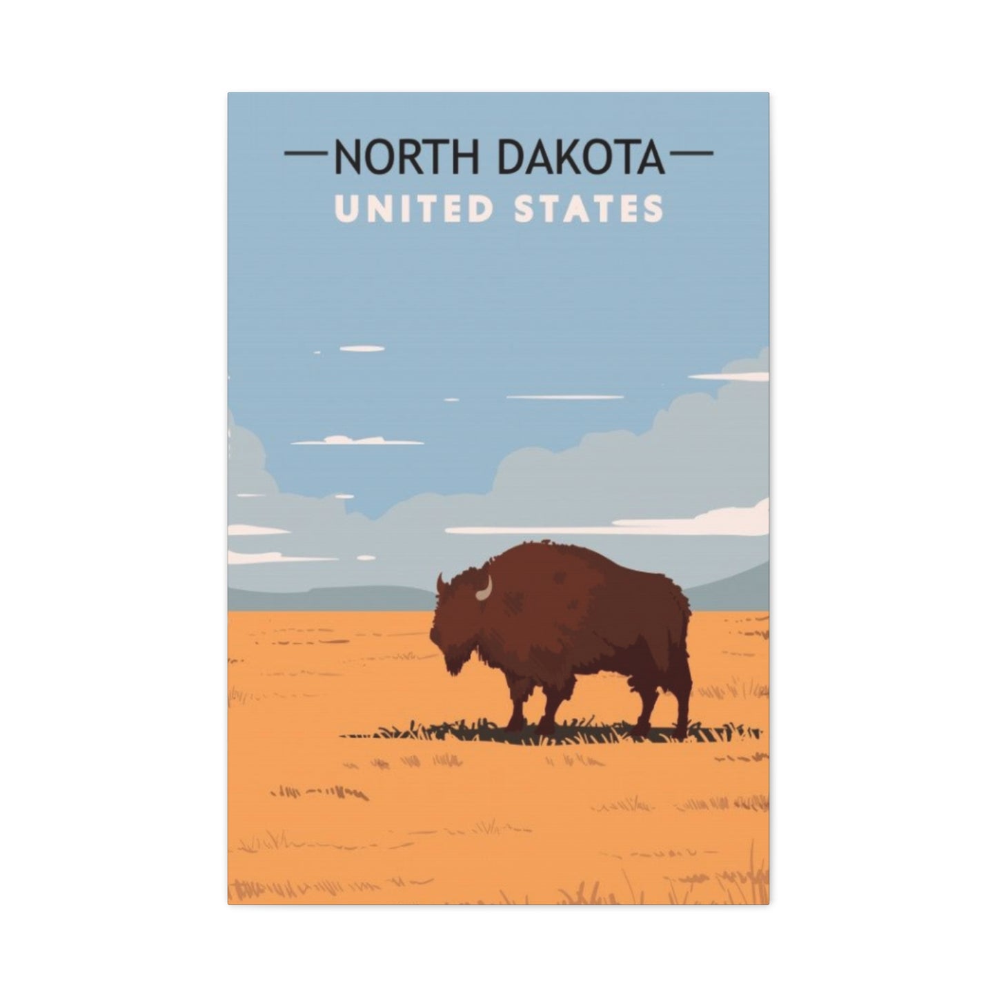 North Dakota The National Park Wall Art & Canvas Prints