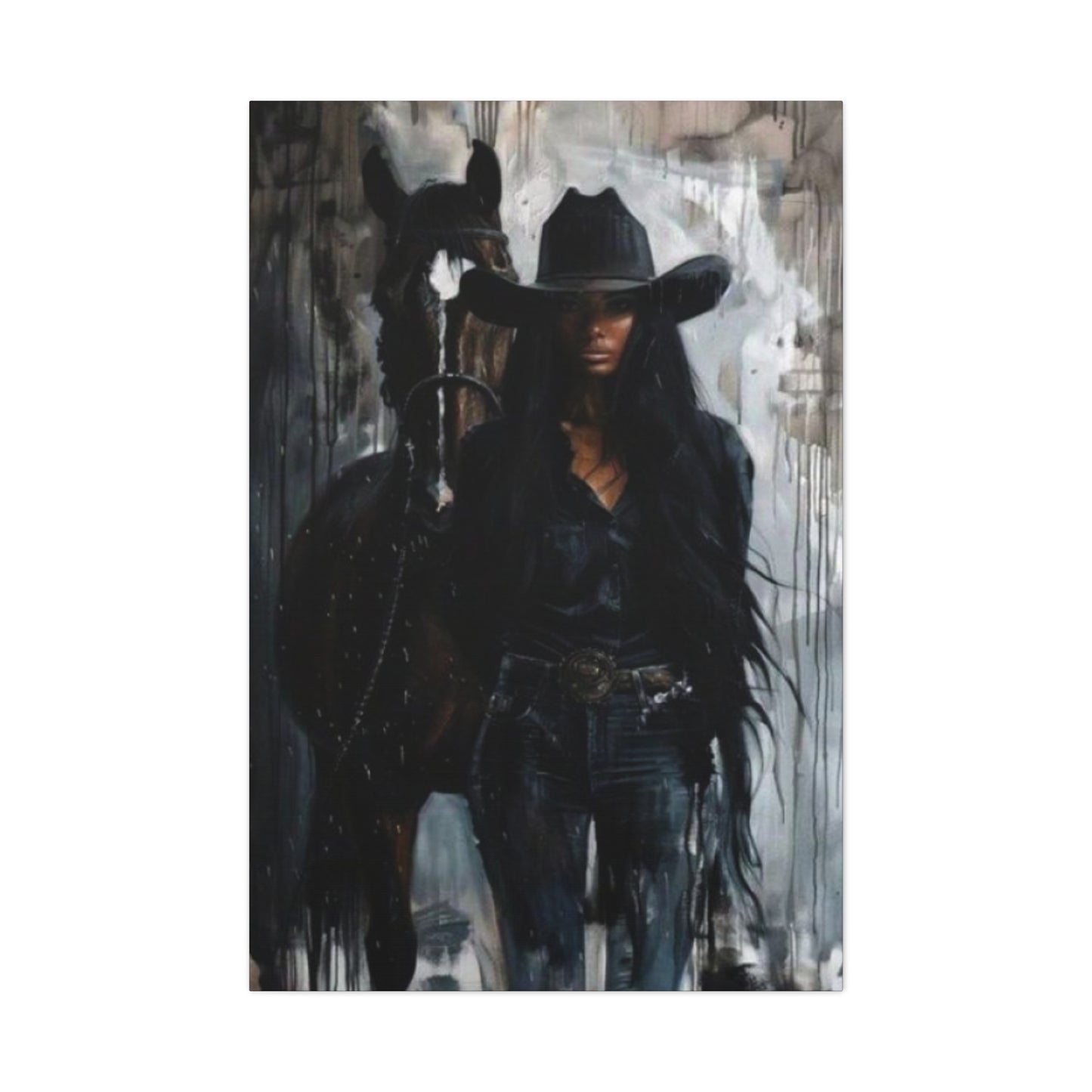 Cowgirl Man Cave Decor Wall Art & Canvas Prints