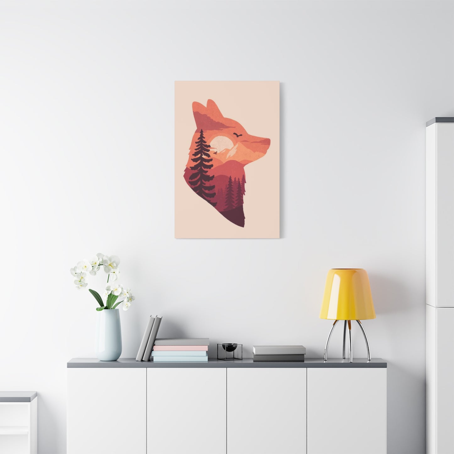 Abstract Fox Wall Art & Canvas Prints