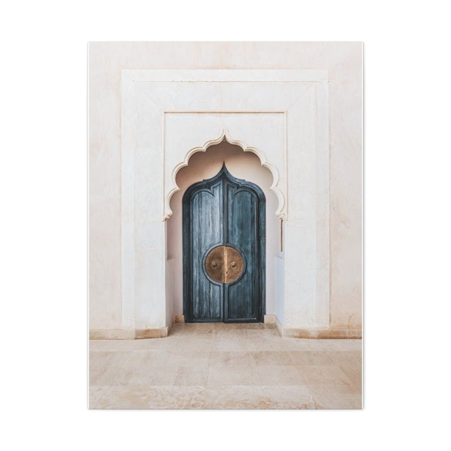 Gate Architecture Of Moroccan Wall Art & Canvas Prints