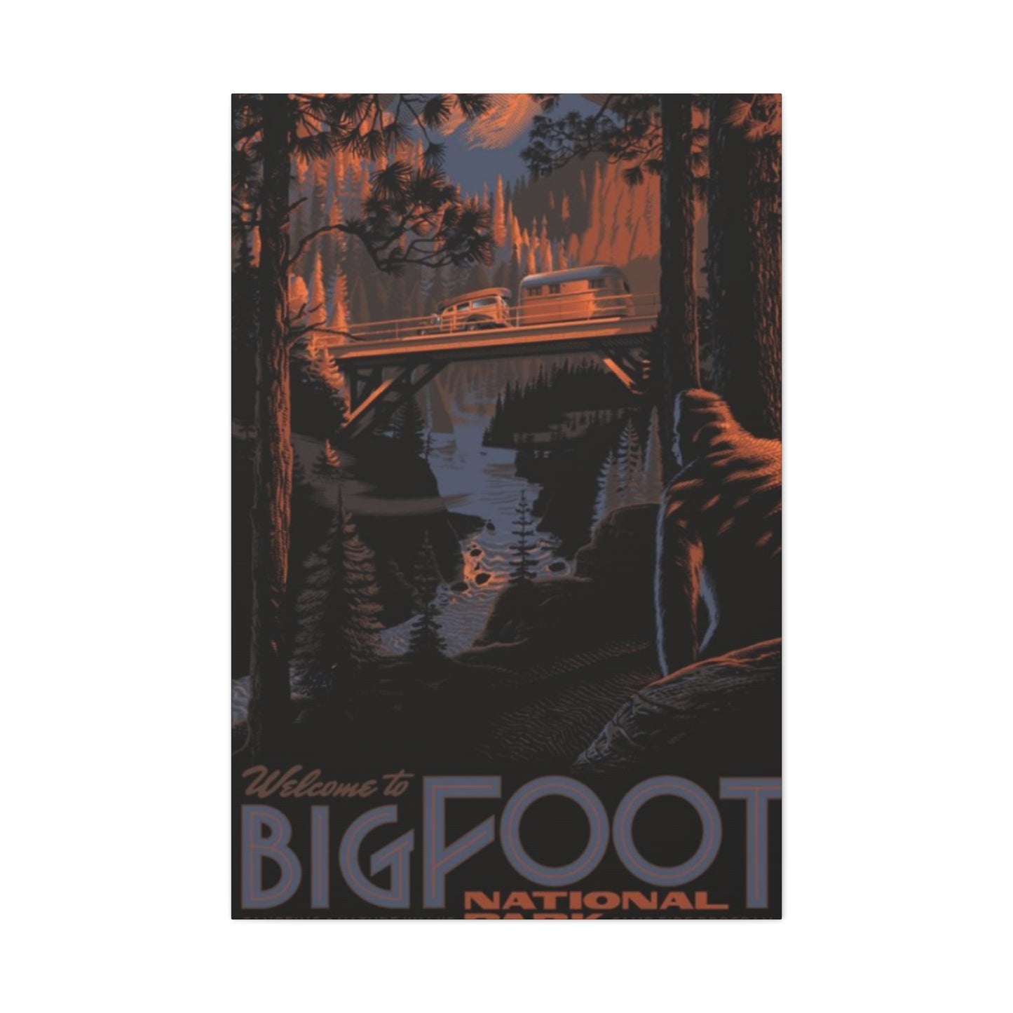 Big Foot National Park Wall Art & Canvas Prints