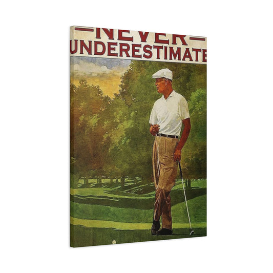 Golf Poster Man Cave Decor Wall Art & Canvas Prints