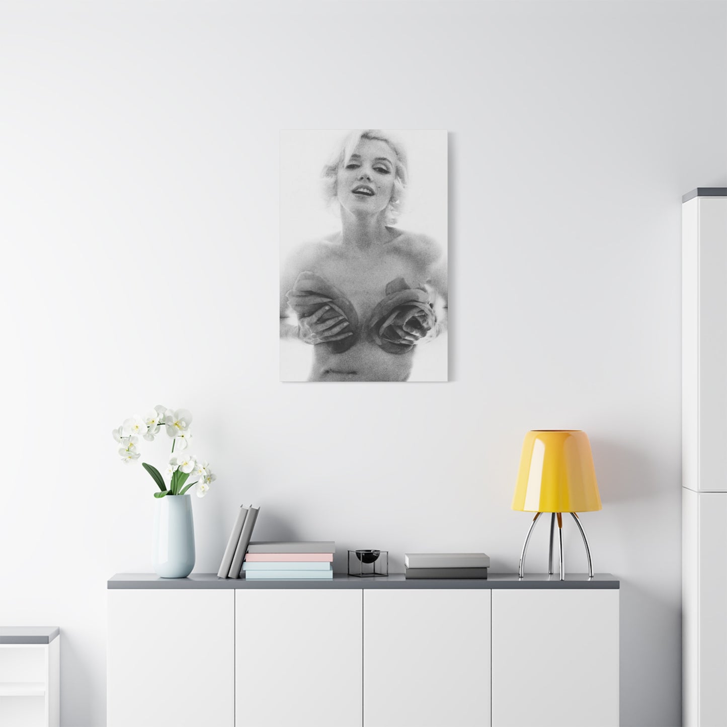 Beautiful Marilyn Monroe Naked Photo Wall Art & Canvas Prints