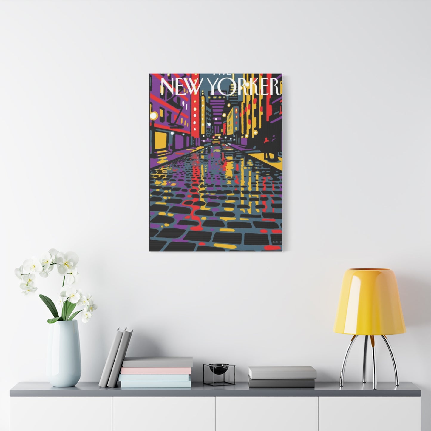 New Yorker Streets In New York City Wall Art & Canvas Prints