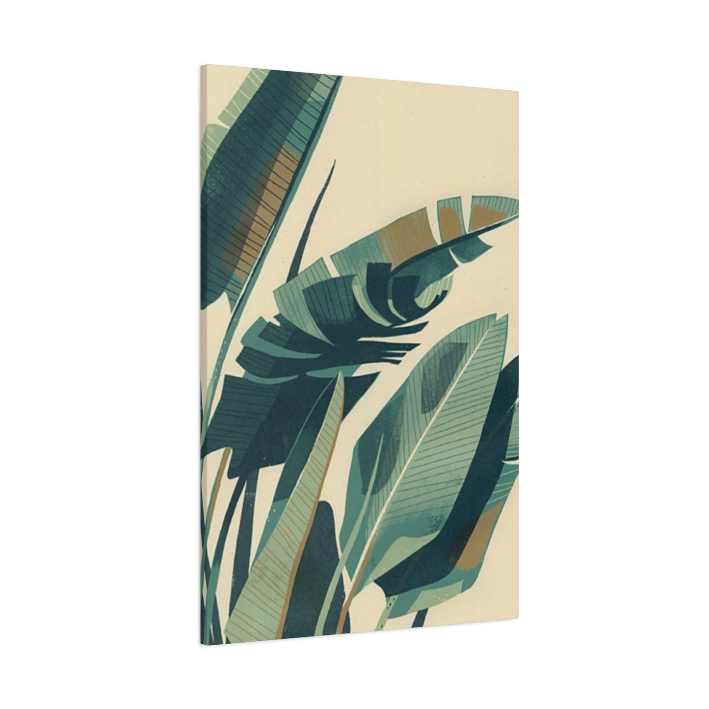 Palm Tree Leaves Abstract  Wall Art & Canvas Prints