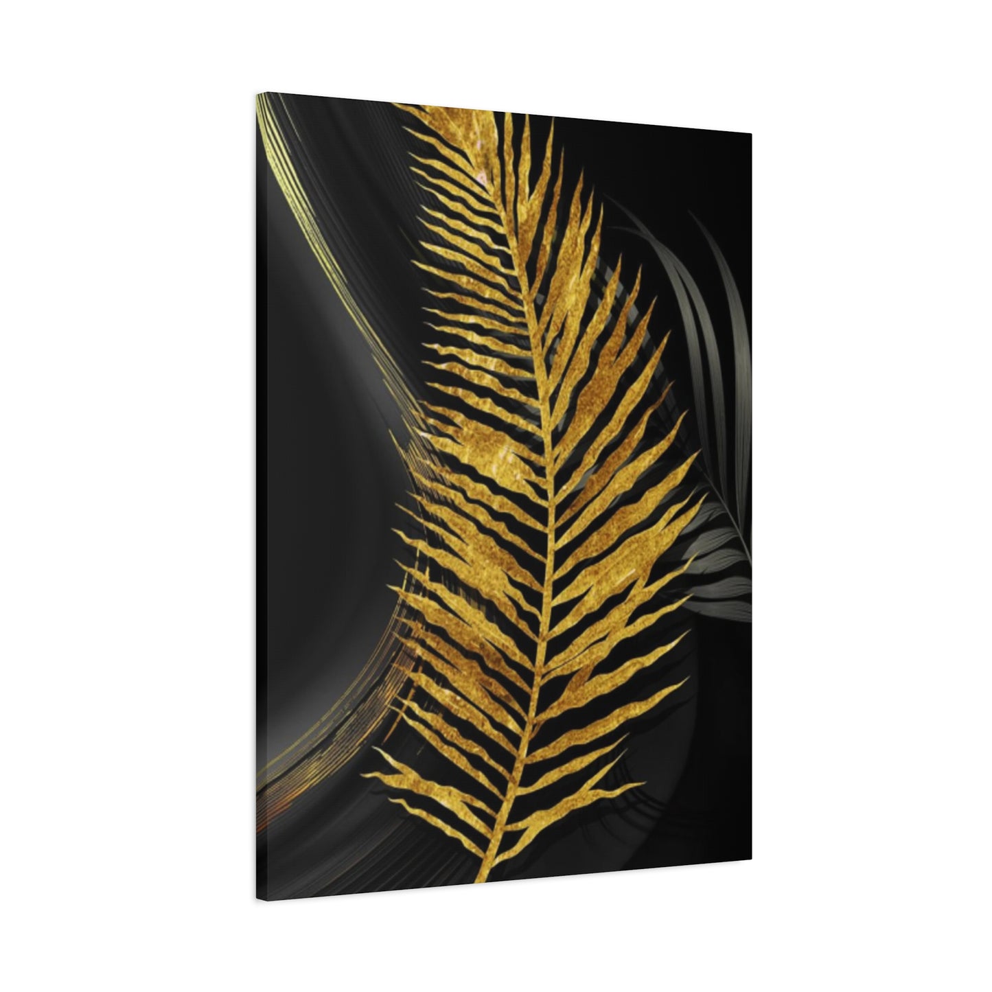 Golden Leaf Art Wall Art & Canvas Prints