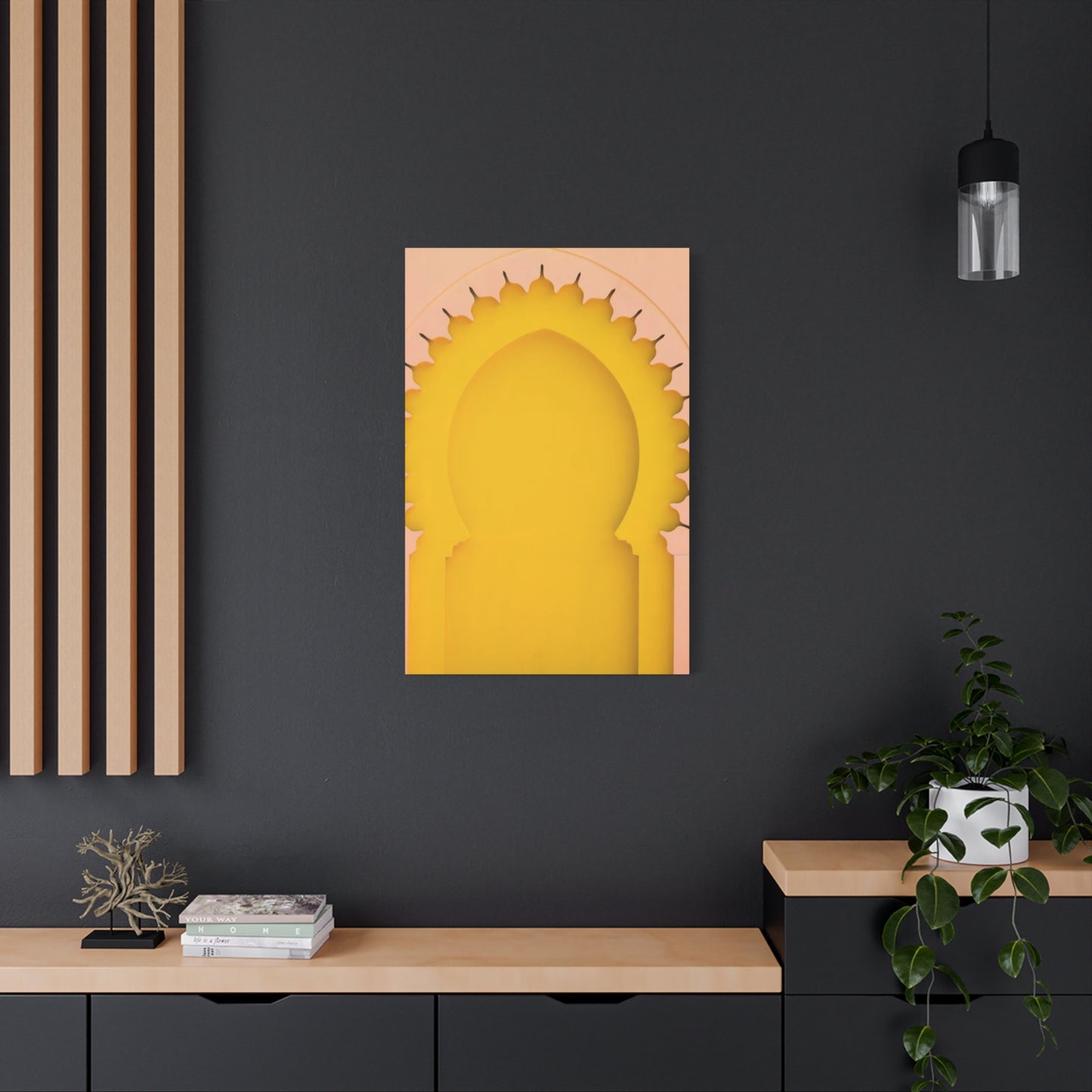 Window Design Of the City Moroccan Wall Art & Canvas Prints