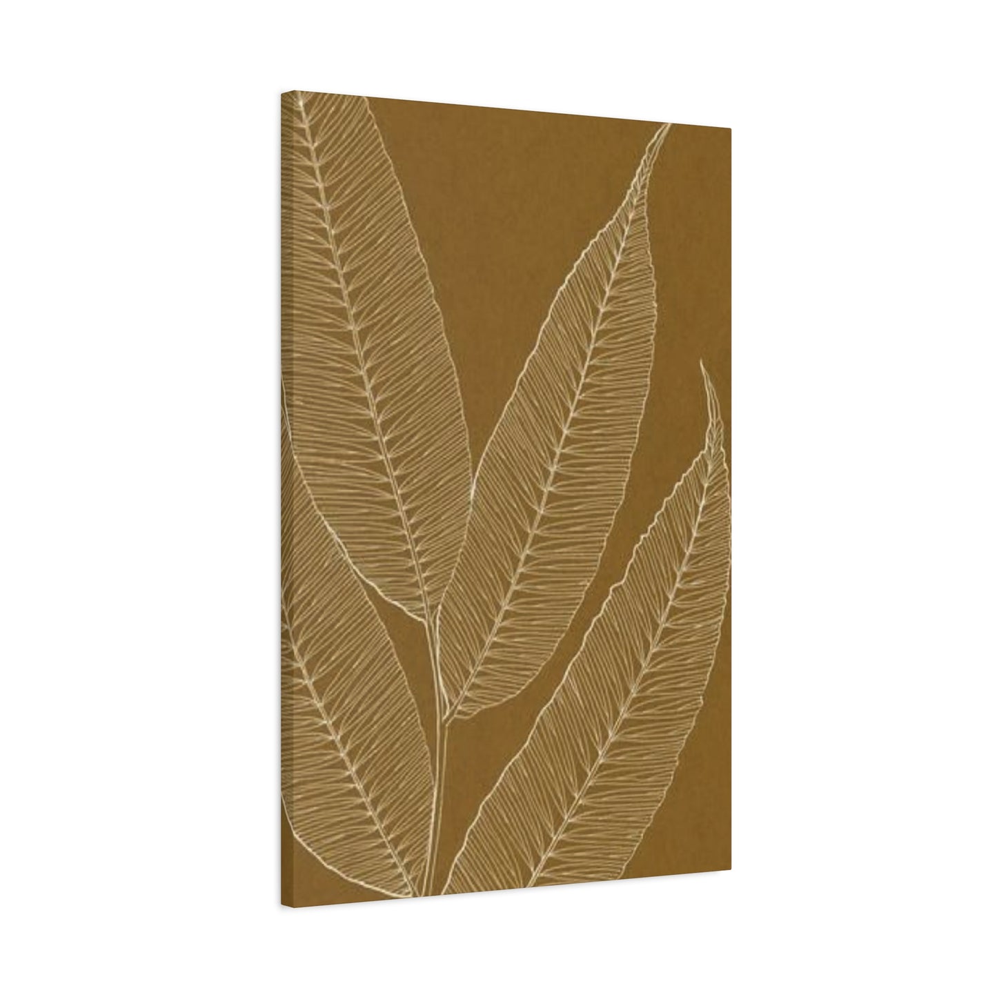 Palm Tree Brown Leaves Wall Art & Canvas Prints