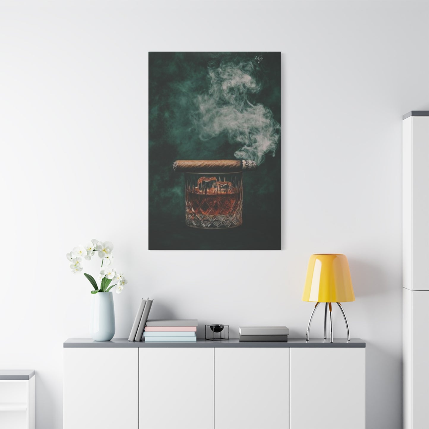 Smoking Cigarettes Man Cave Decor Wall Art & Canvas Prints