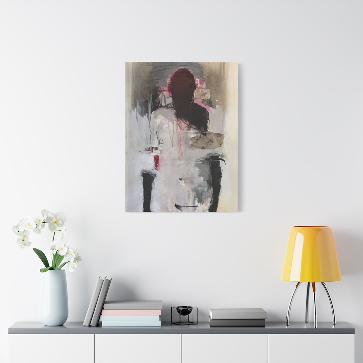 Men Silhouette Modernism Wall Art & Canvas Prints