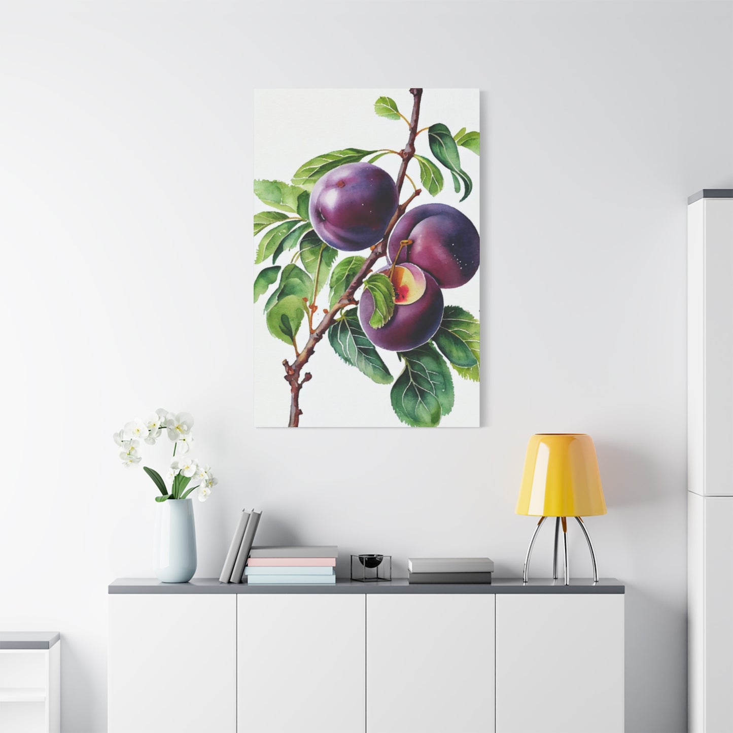 Black Plum Wall Art & Canvas Prints