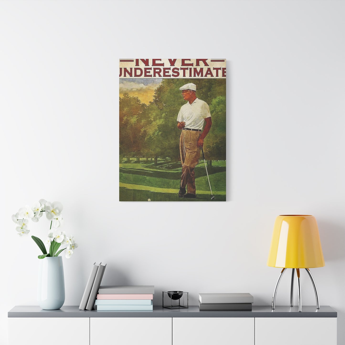 Golf Poster Man Cave Decor Wall Art & Canvas Prints