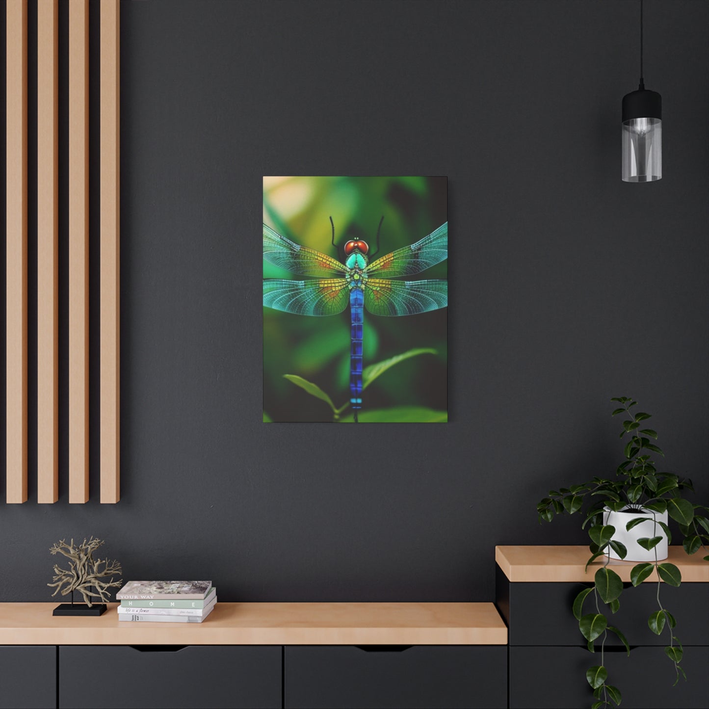 Dragonfly Top Closeup Wall Art & Canvas Prints