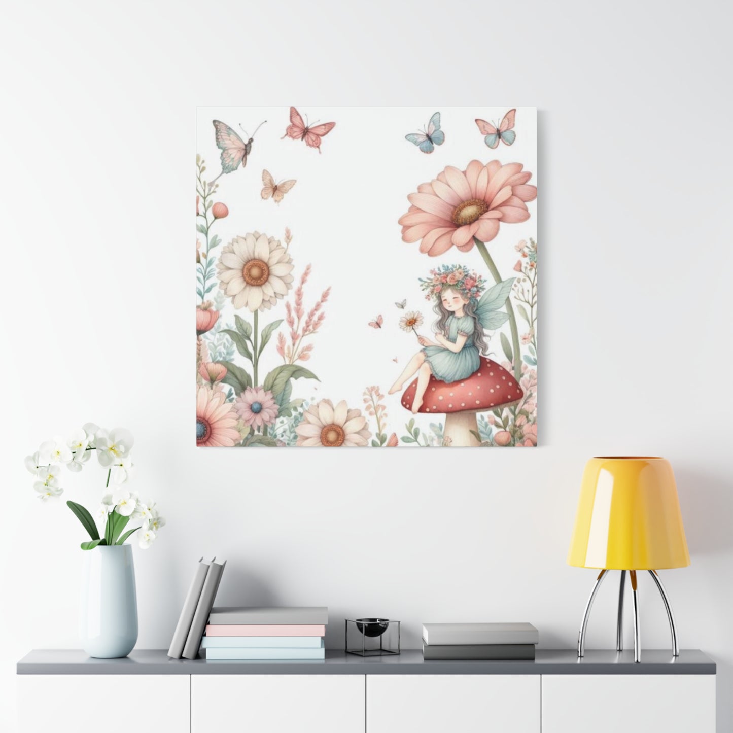 Mushroom Fairies Wall Art & Canvas Prints