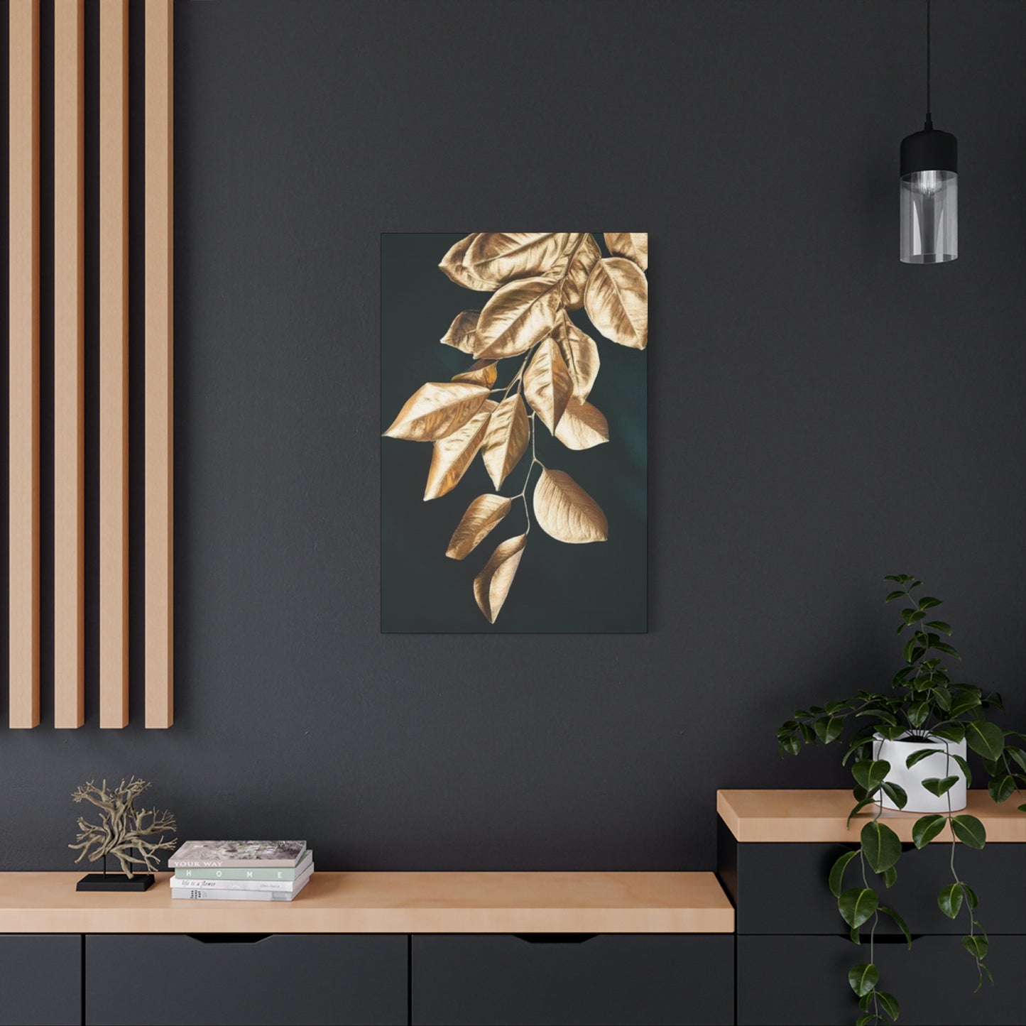 Golden Leaves Wall Art & Canvas Prints