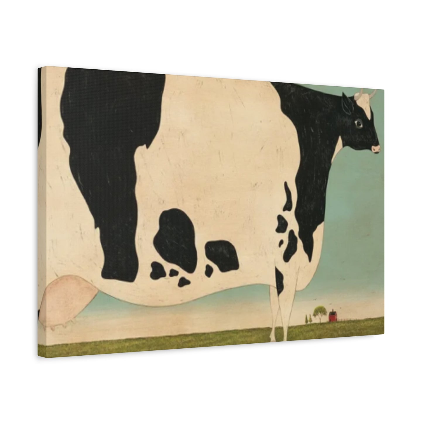 Cow in The Farm Kimble Warren Wall Art & Canvas Prints