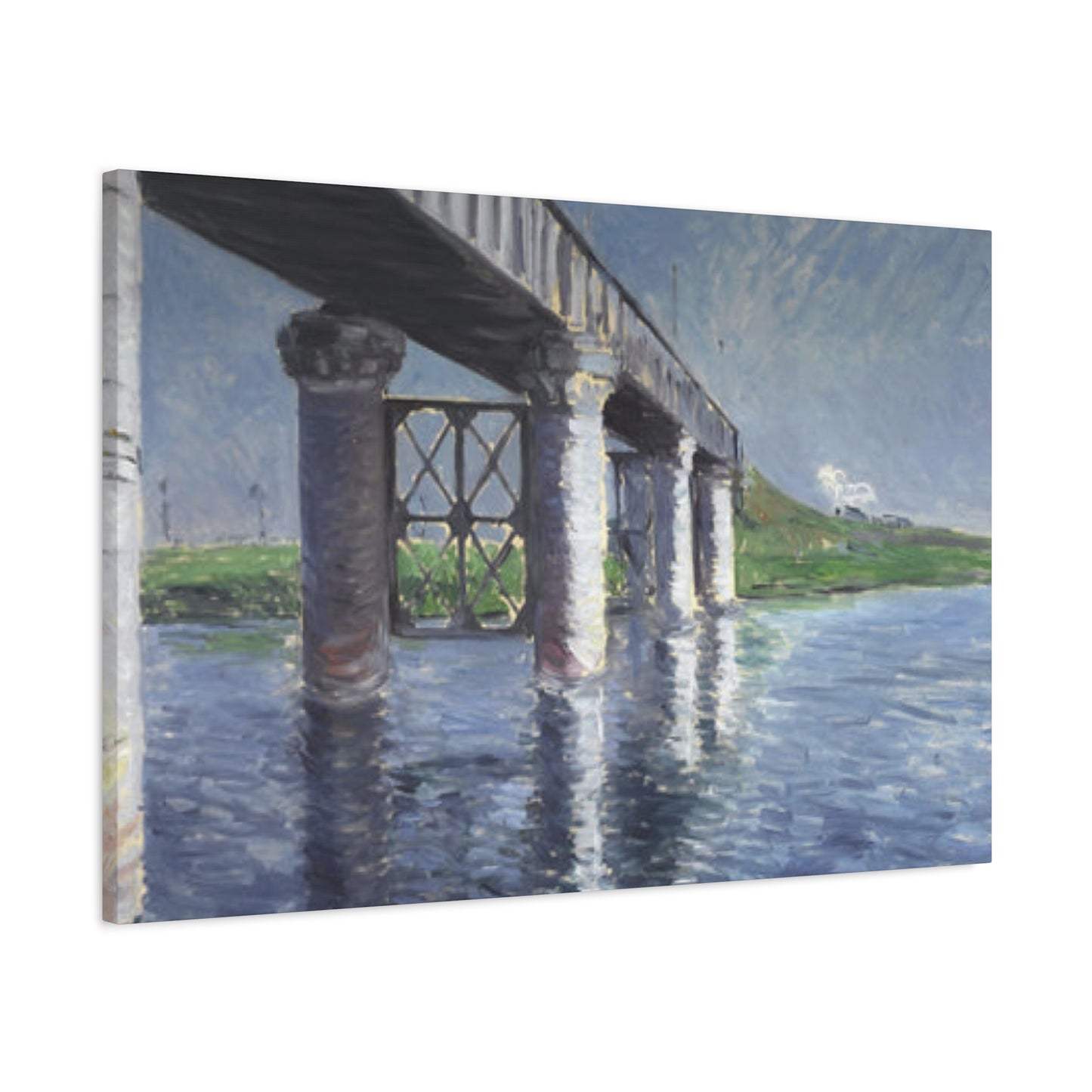 Gustav Bridge Painting Wall Art & Canvas Prints