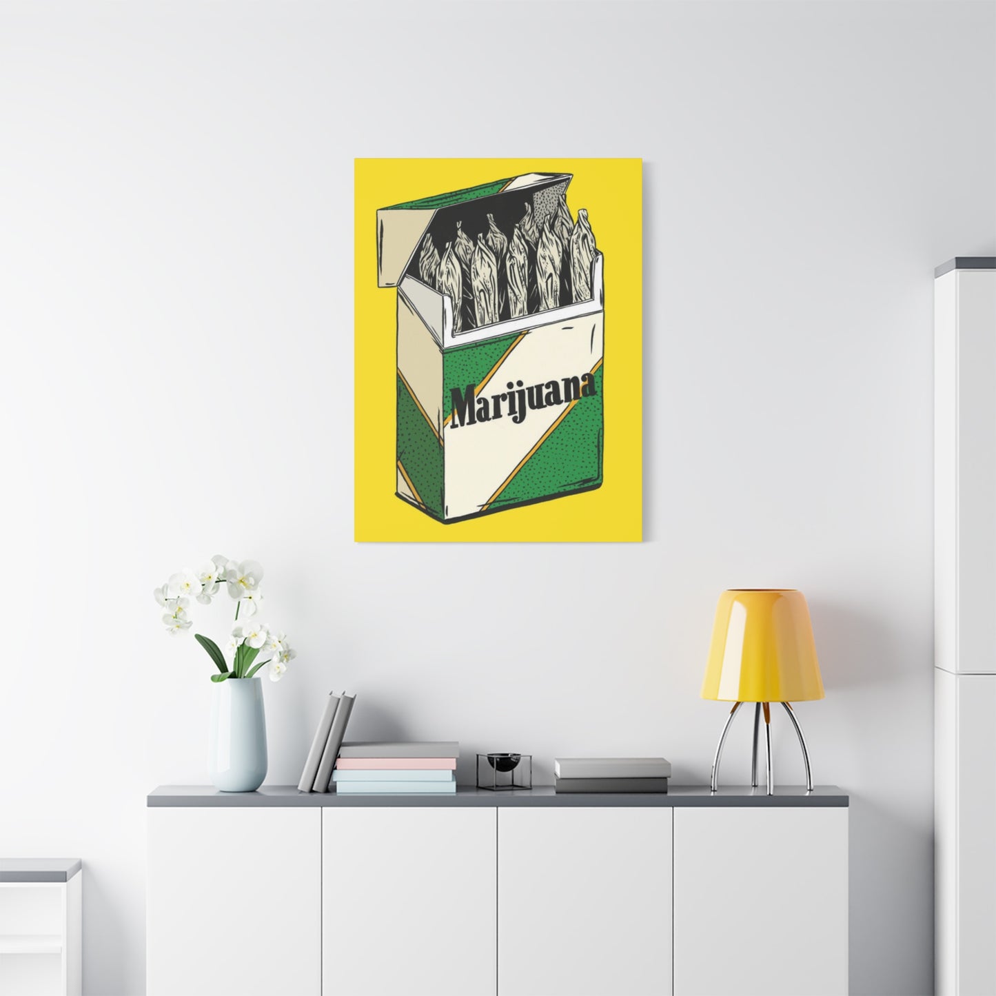 Marijuana Box Poster Marijuana Wall Art & Canvas Prints