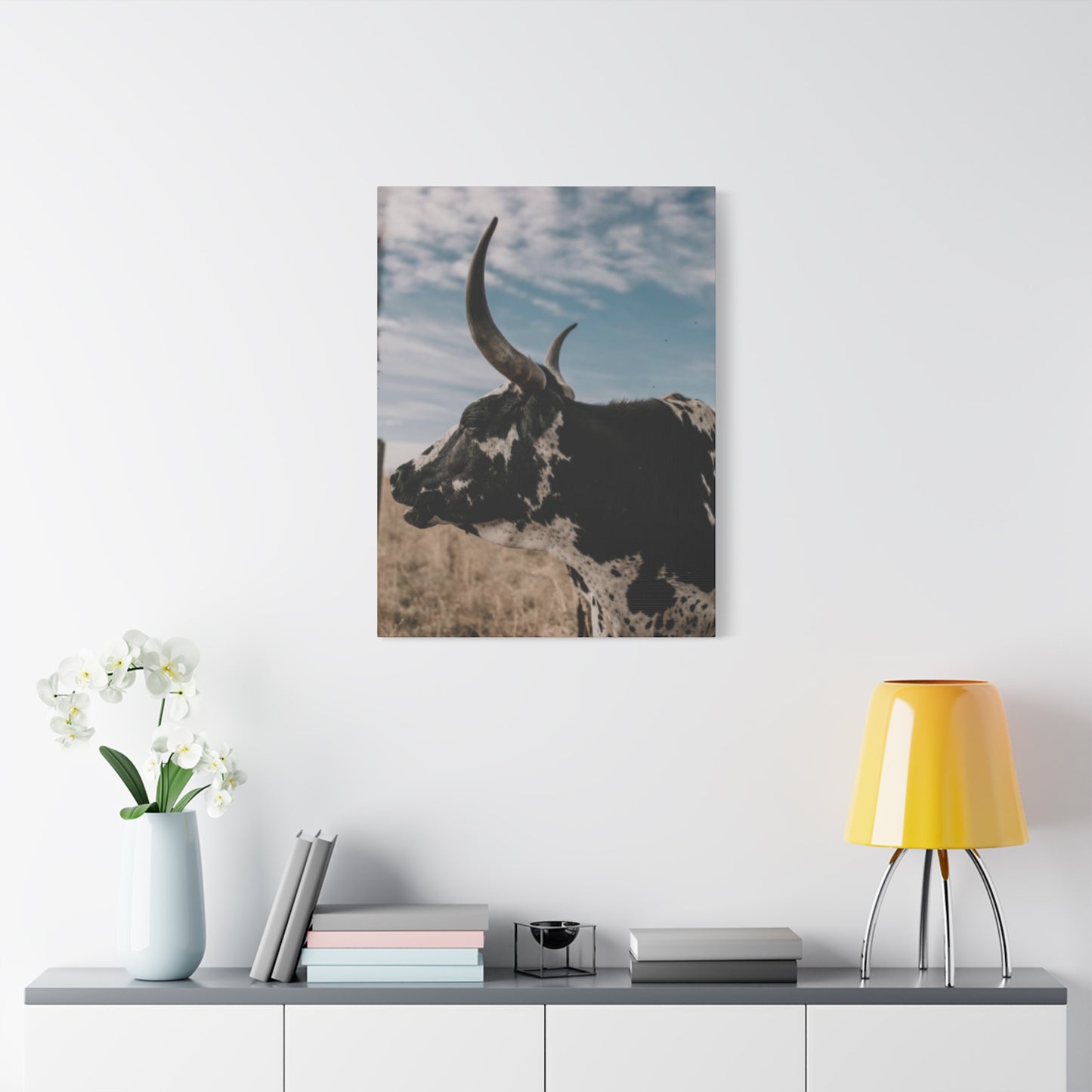 Wild Buffalo Curvy Longhorn Wall Art & Canvas Prints