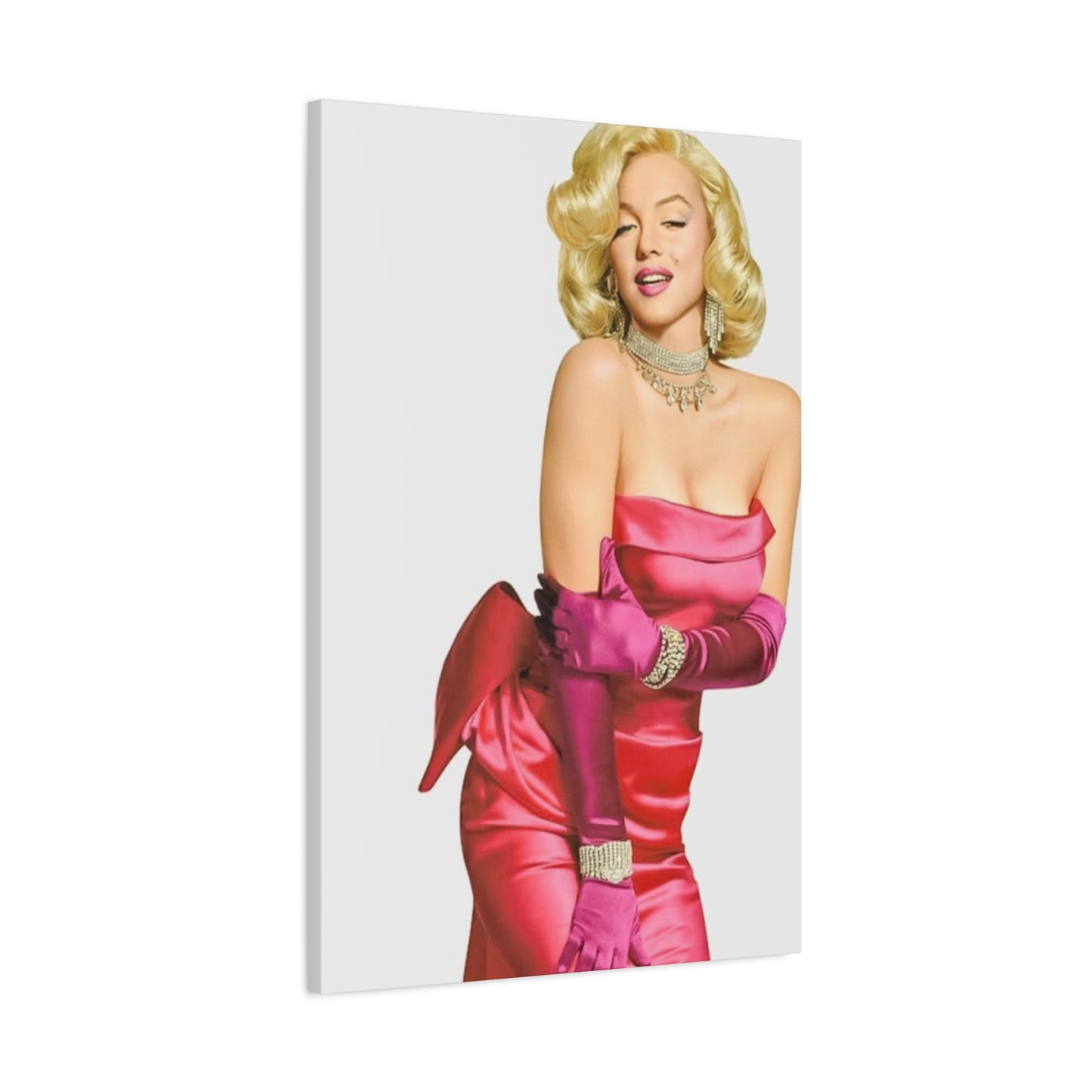 Beautiful Dress Of Marilyn Monroe Wall Art & Canvas Prints