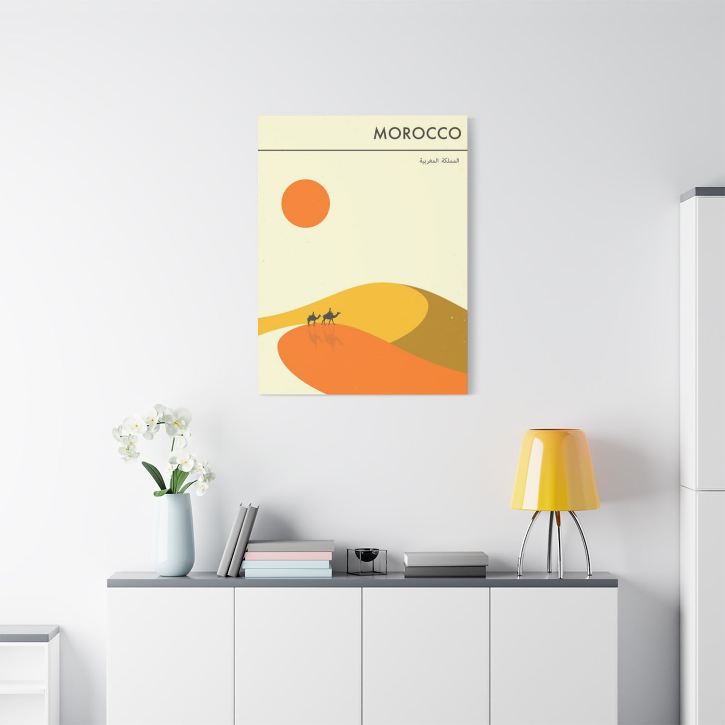 Sand Dunes in Moroccan Wall Art & Canvas Prints