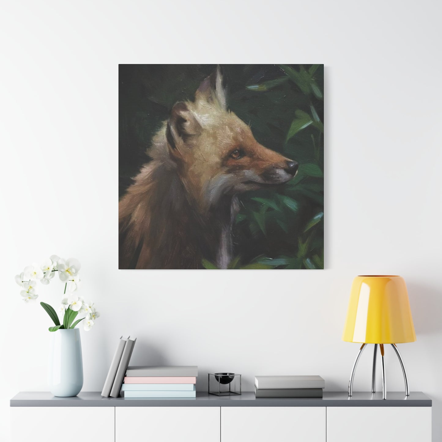 Little Baby Fox Wall Art & Canvas Prints