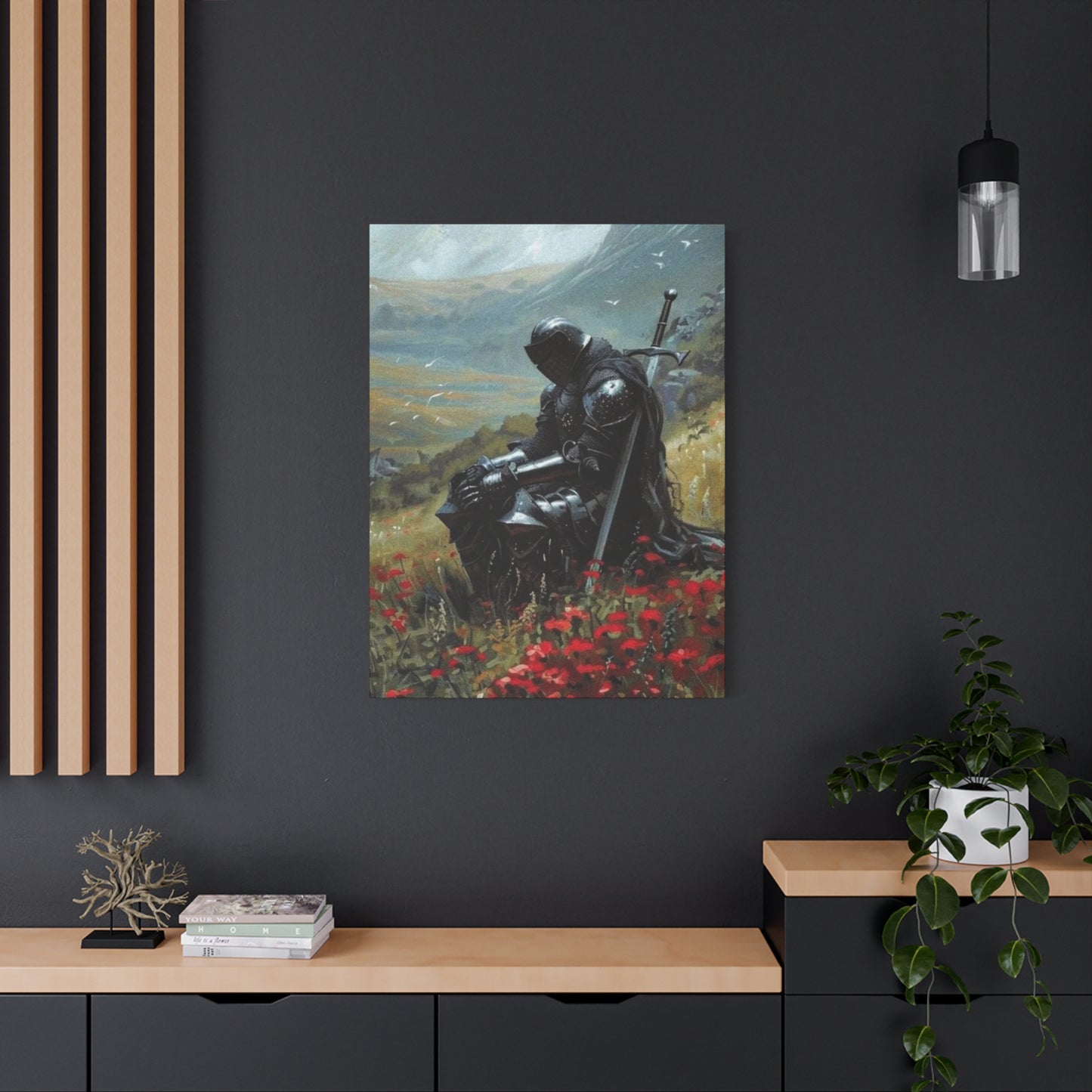 Alone Warrior Wall Art & Canvas Prints