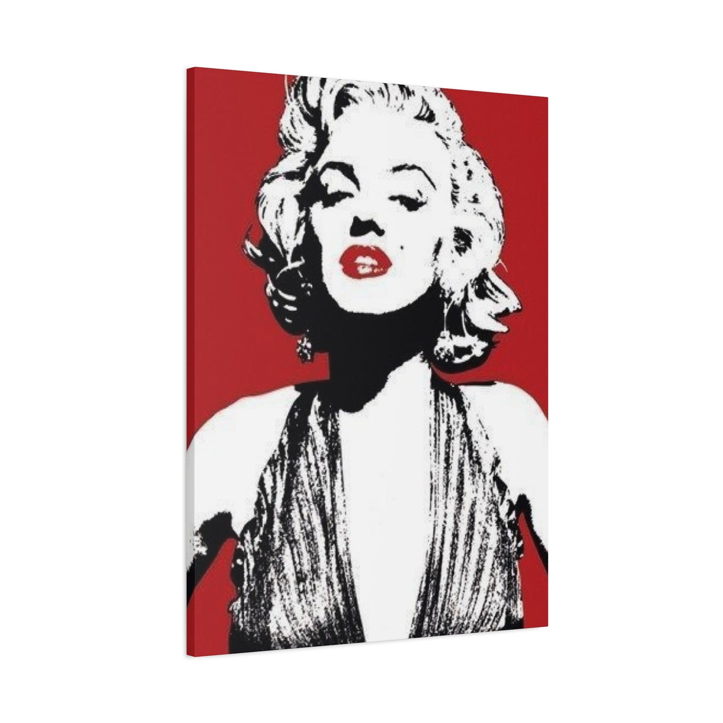 Red Poster Marilyn Monroe Wall Art & Canvas Prints