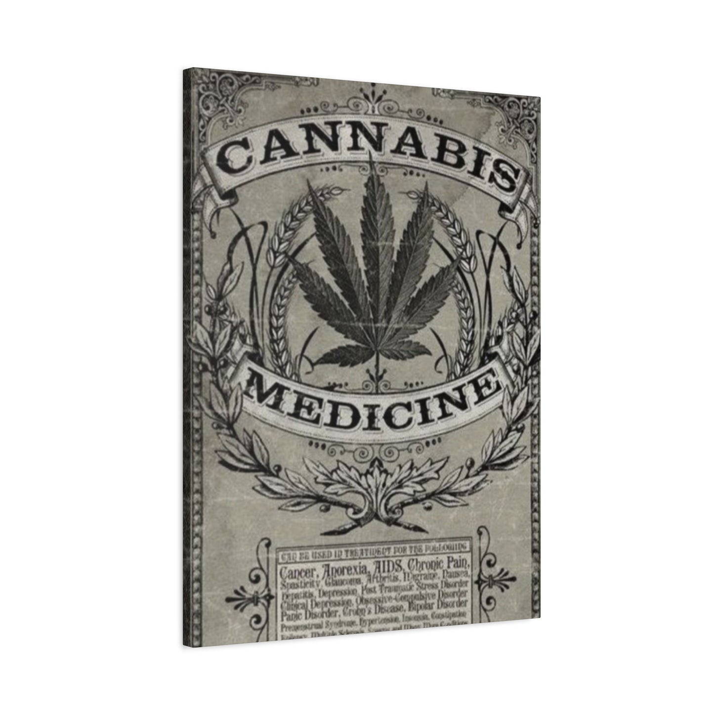 Cannabis Poster Marijuana Wall Art & Canvas Prints