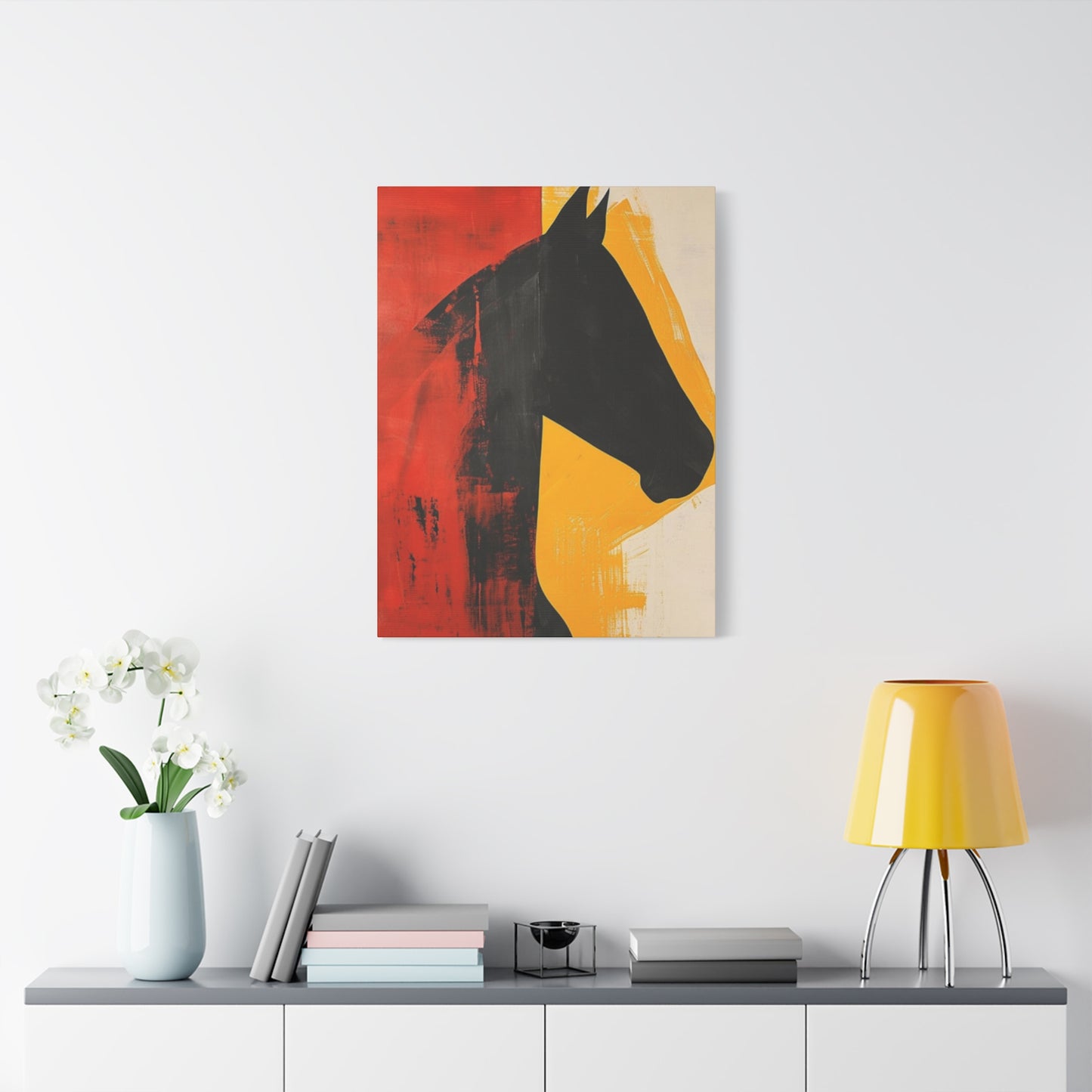 Horse Face Modernism Wall Art & Canvas Prints