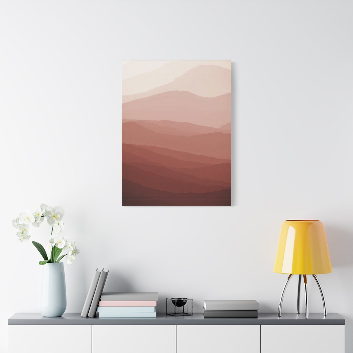 Dawn Mountain Entryway Wall Art & Canvas Prints