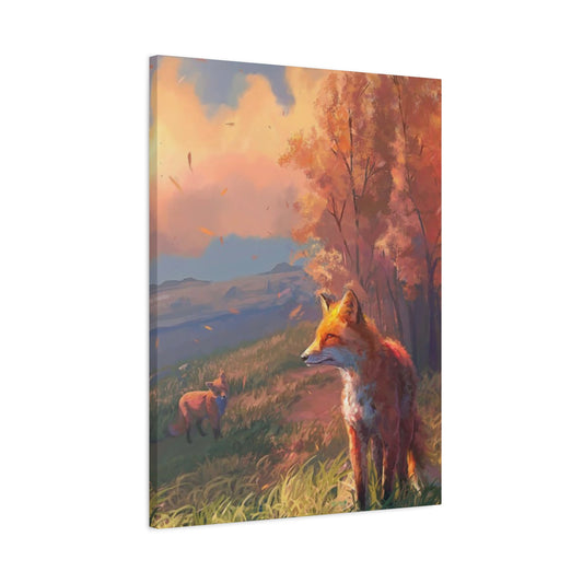 Cute Foxes Wall Art & Canvas Prints