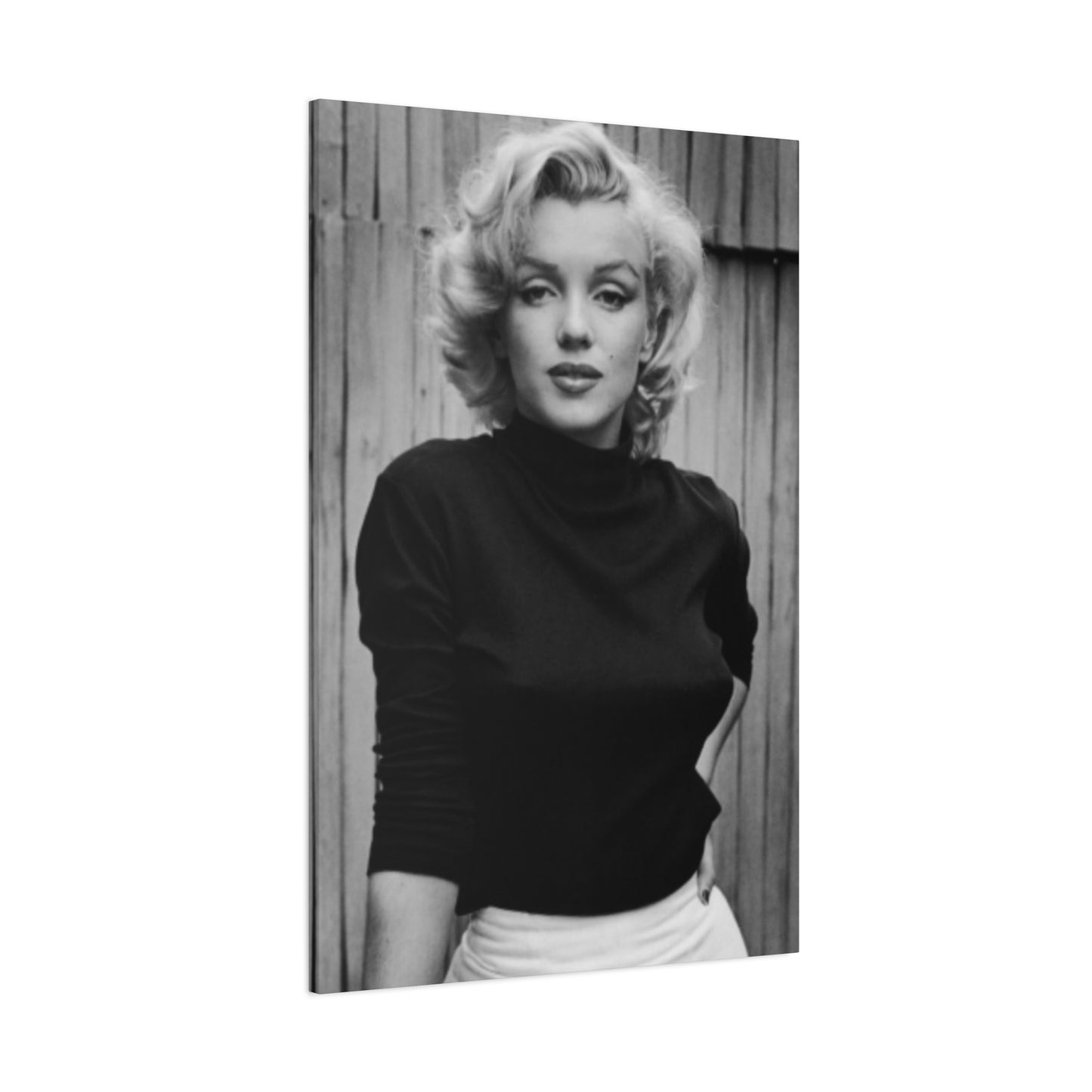 Black & White Marilyn Monroe Beautiful Poster Wall Art & Canvas Prints