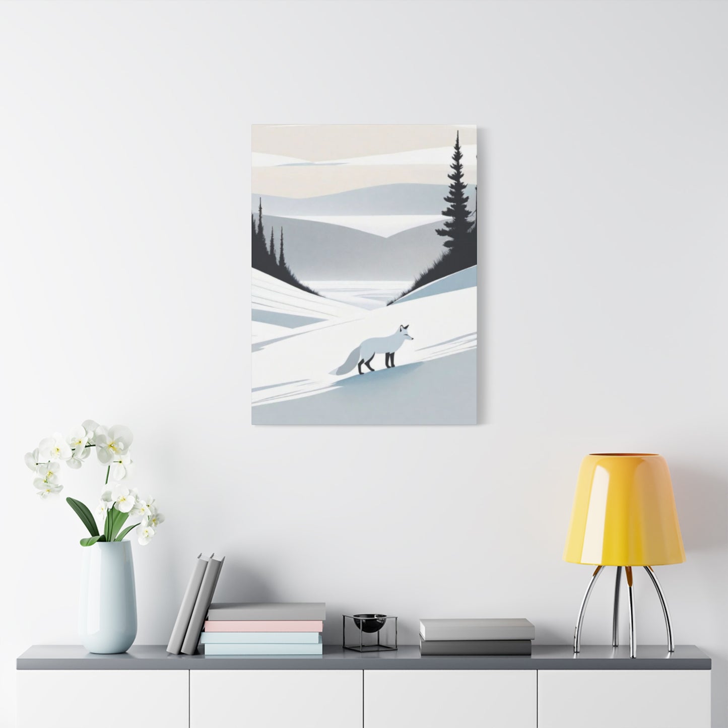 Snow Fox Wall Art & Canvas Prints