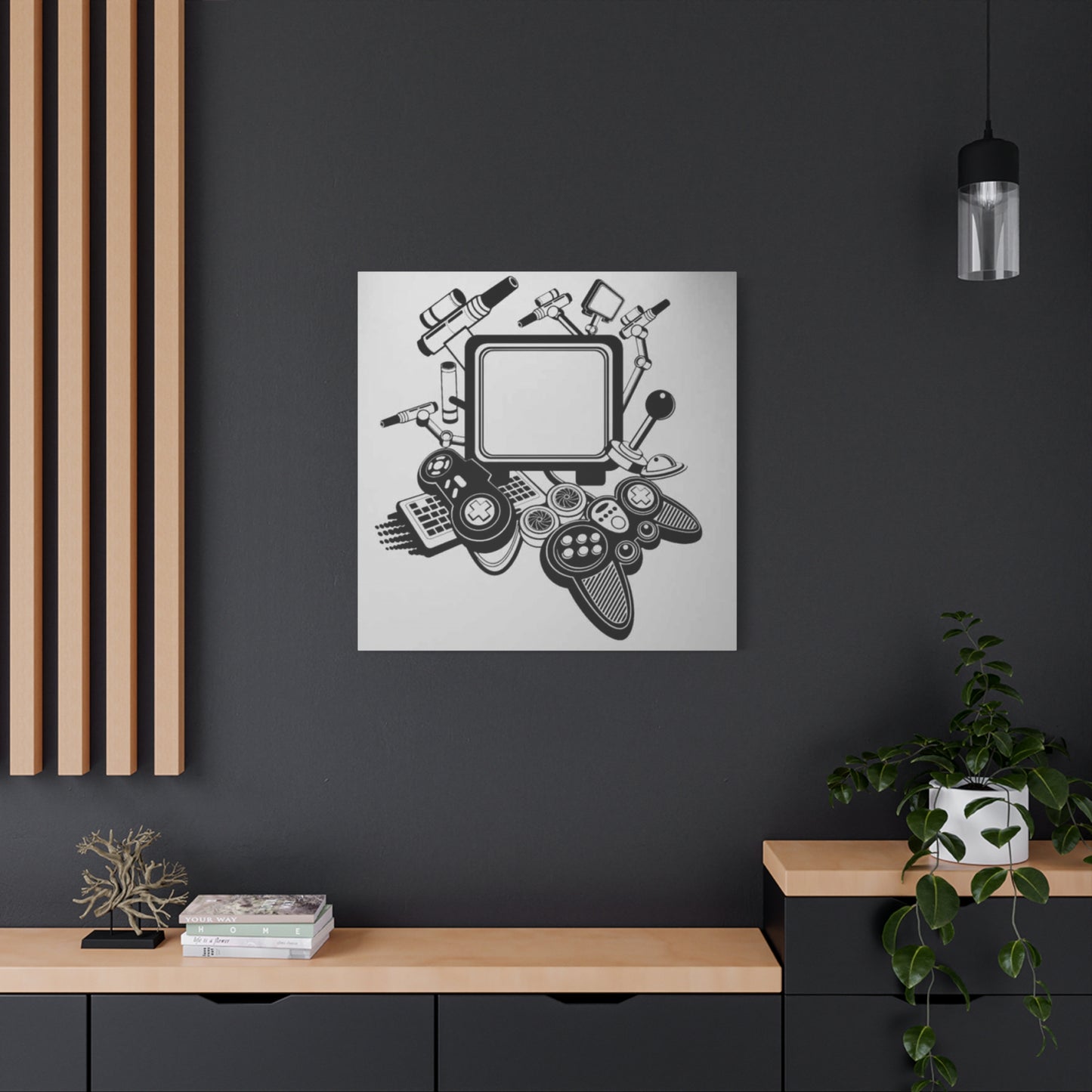 Gaming Doodle Wall Art & Canvas Prints