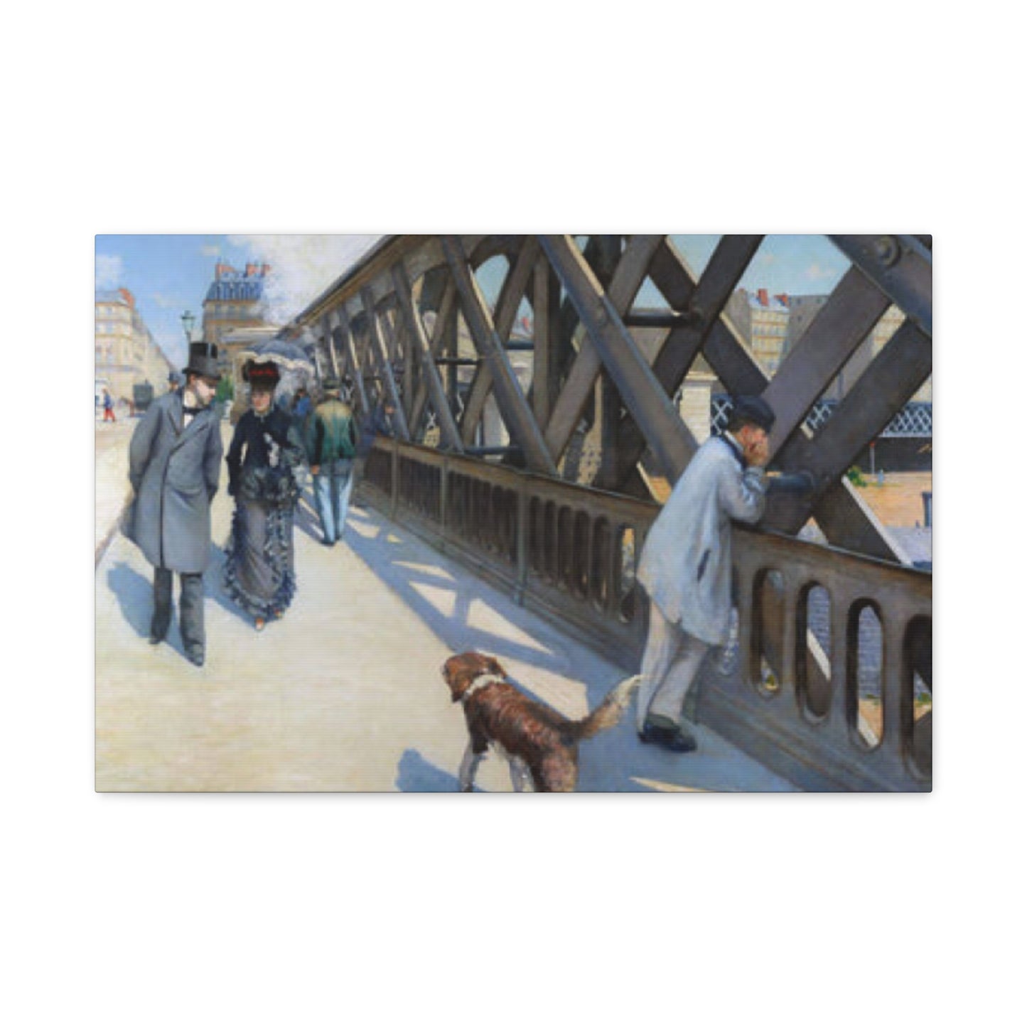 Gustav Iron Bridge Painting Wall Art & Canvas Prints