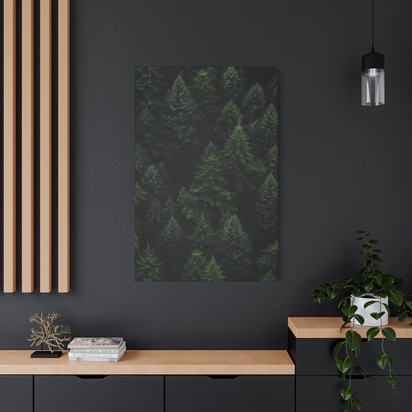 Tropical Pine Forest Wall Art & Canvas Prints