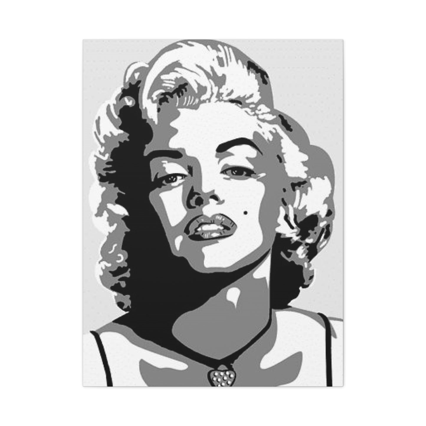 Beautiful Marilyn Monroe Candid Drawing Wall Art & Canvas Prints