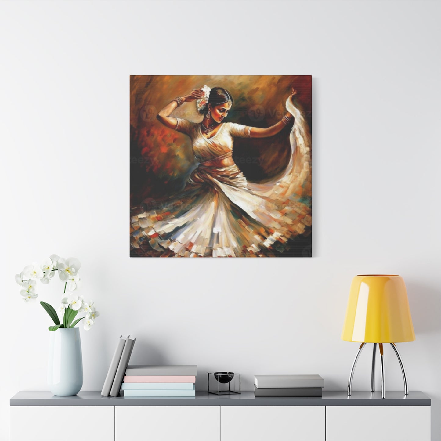 Indian Women Dancing Wall Art & Canvas Prints