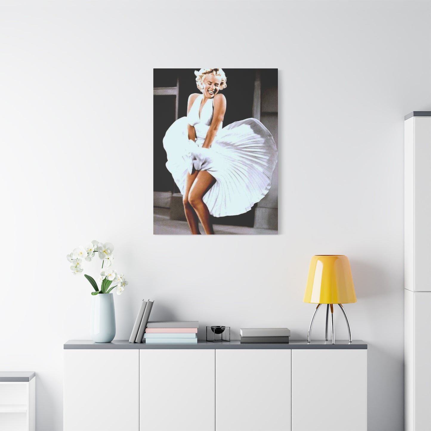 Beautiful Marilyn Monroe Dress Photo Wall Art & Canvas Prints