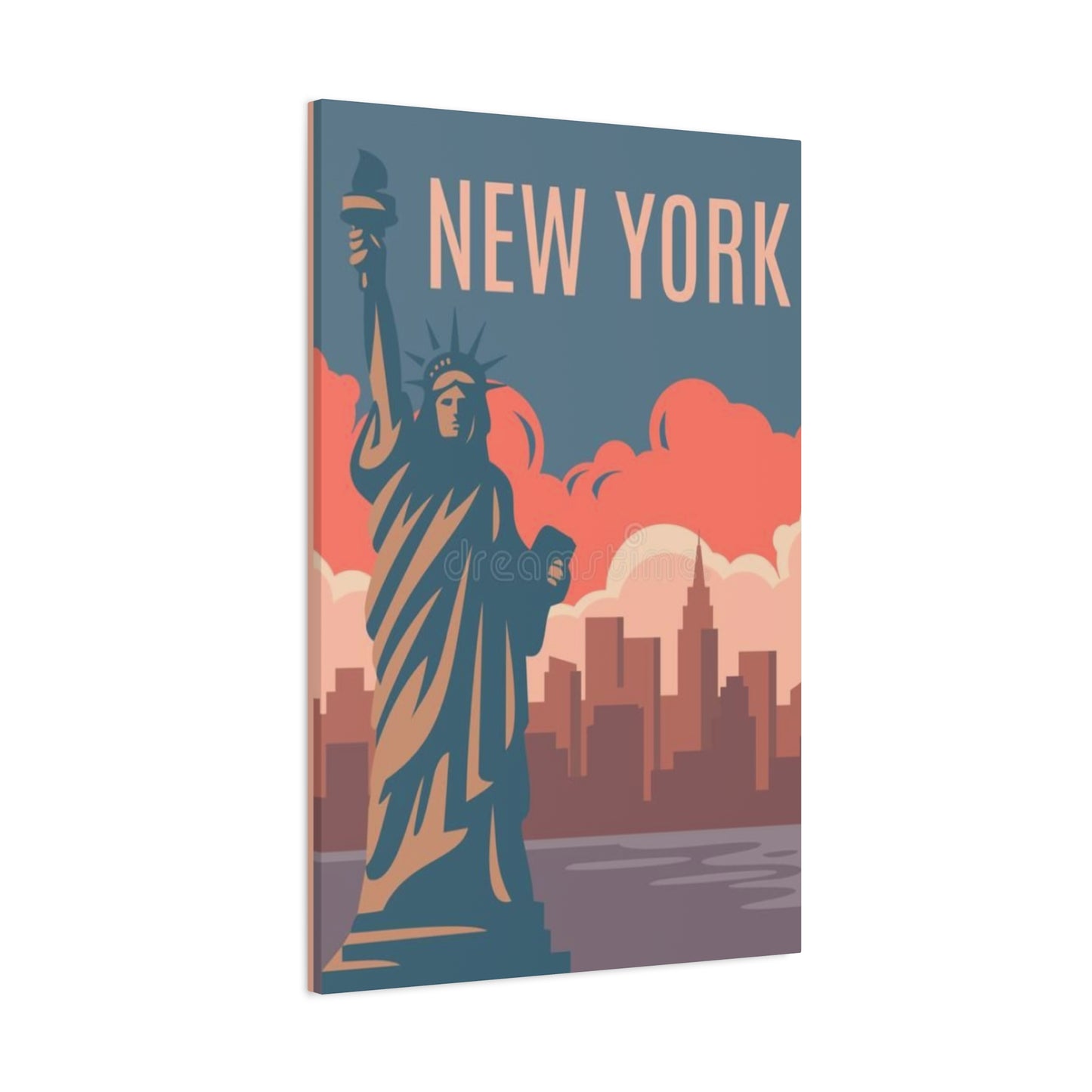 Poster Of Statue Of Liberty New York City Wall Art & Canvas Prints