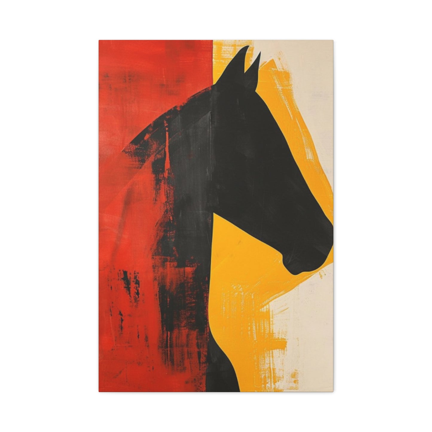 Horse Face Modernism Wall Art & Canvas Prints