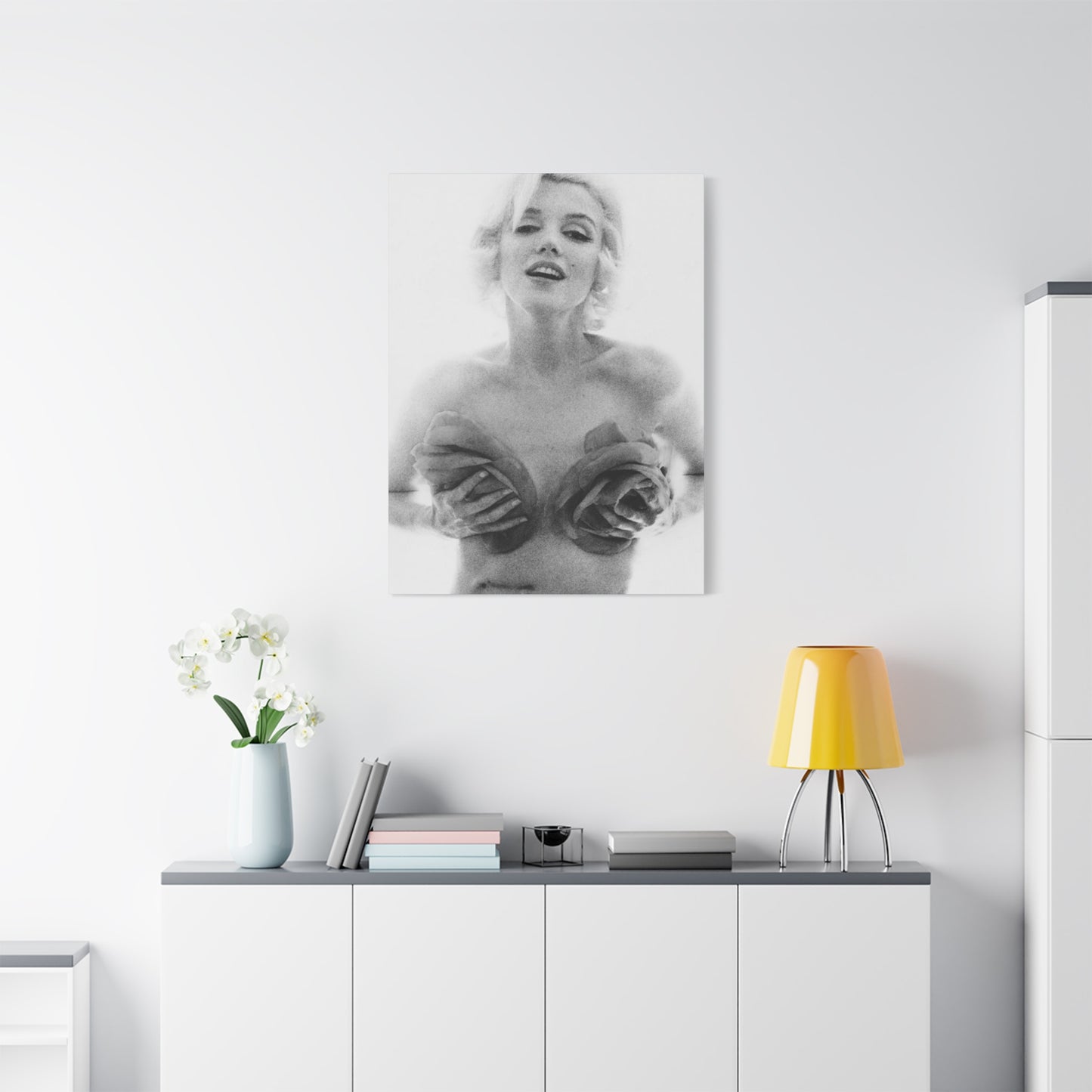 Beautiful Marilyn Monroe Naked Photo Wall Art & Canvas Prints