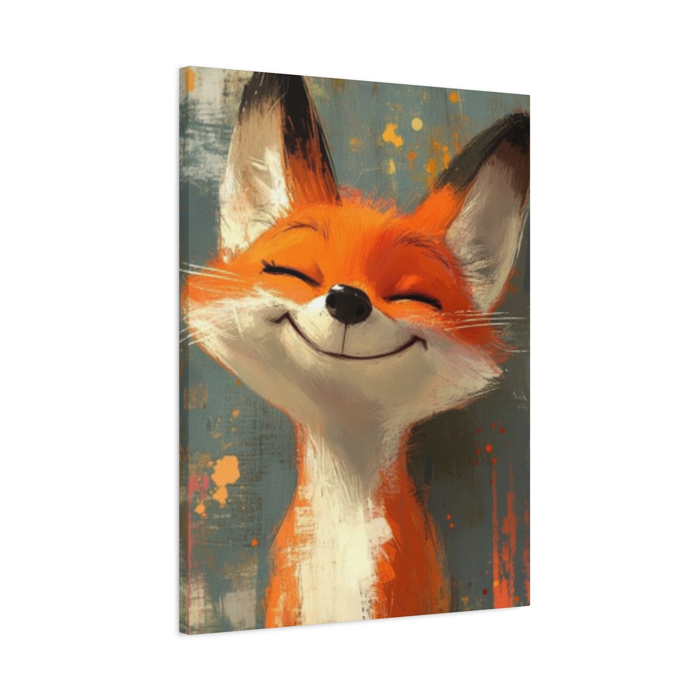 Portrait of a Cute Fox Wall Art & Canvas Prints