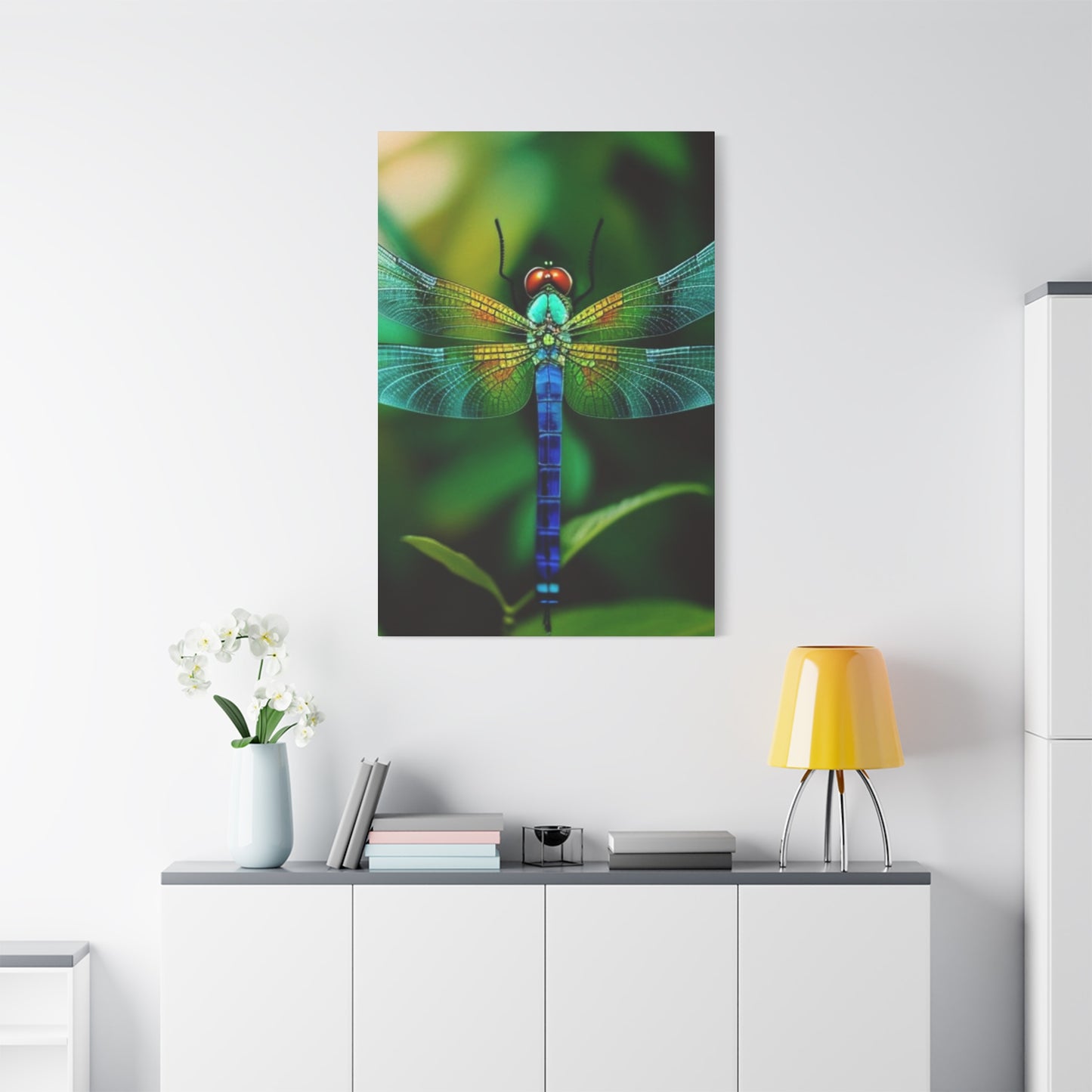 Dragonfly Top Closeup Wall Art & Canvas Prints