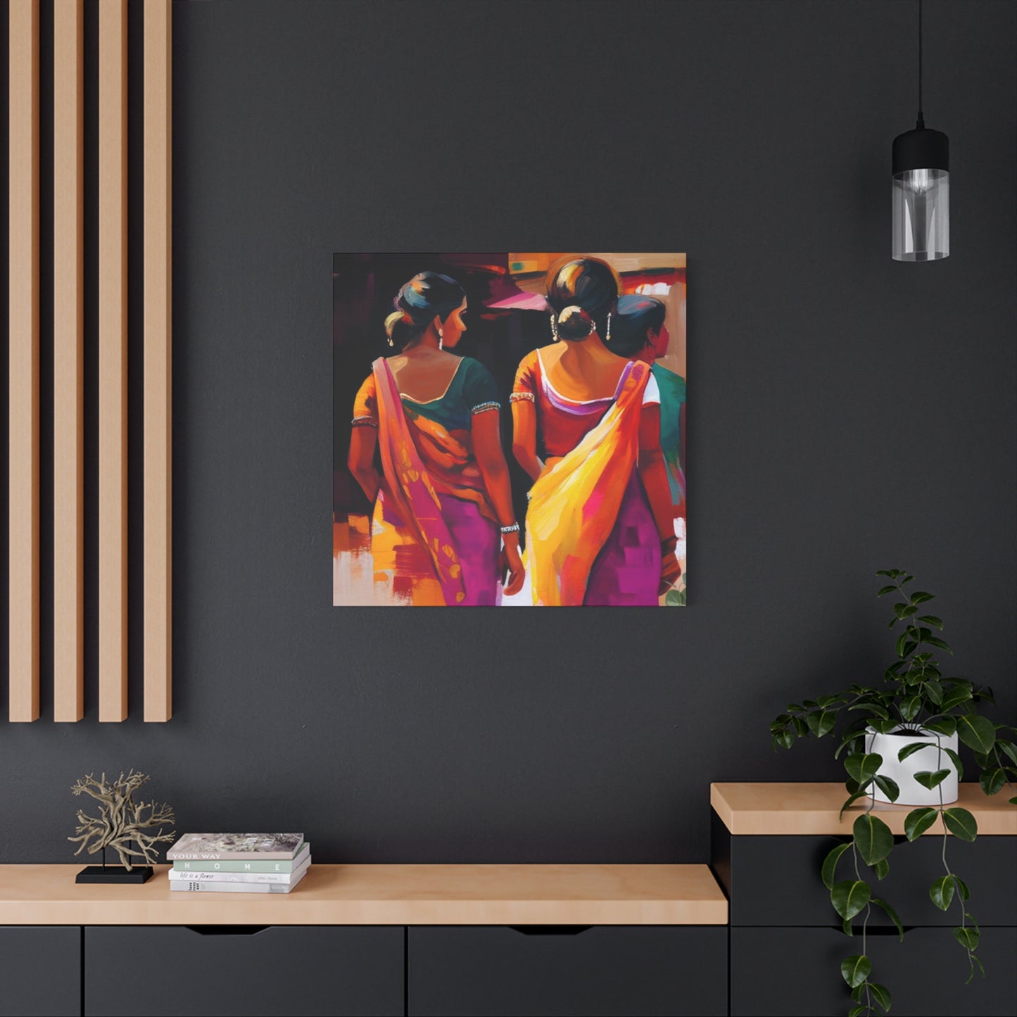 Indian Cultural Women Wall Art & Canvas Prints